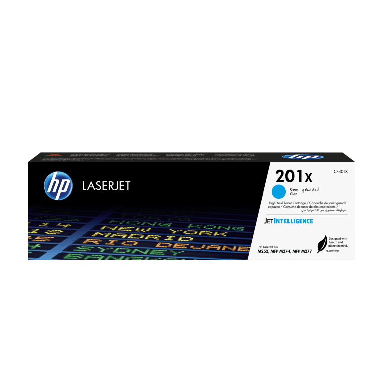 Toner HP 201X Cian — imagen 1