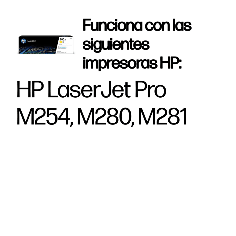 Toner HP 203A Amarillo miniatura 3