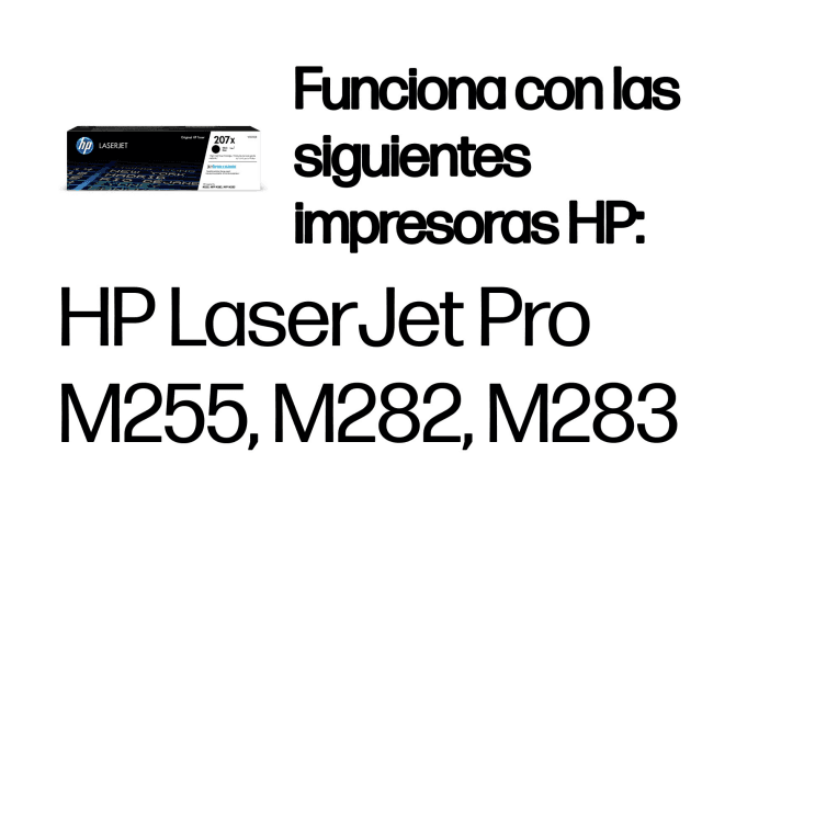 Toner Hp 207X Negro miniatura 3