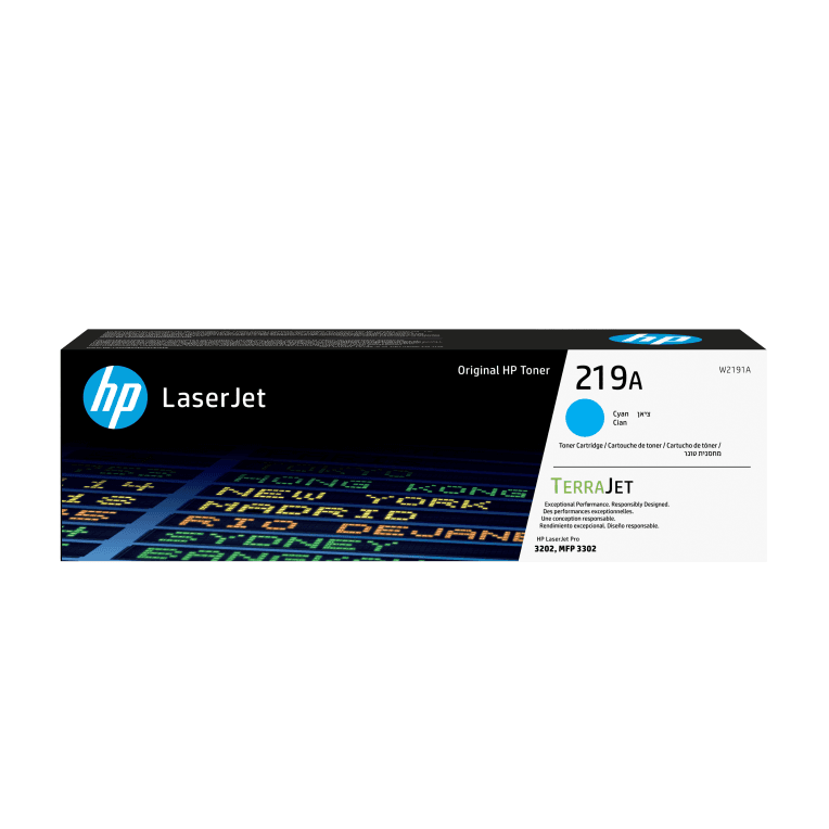 Toner HP 219A Cian miniatura 2