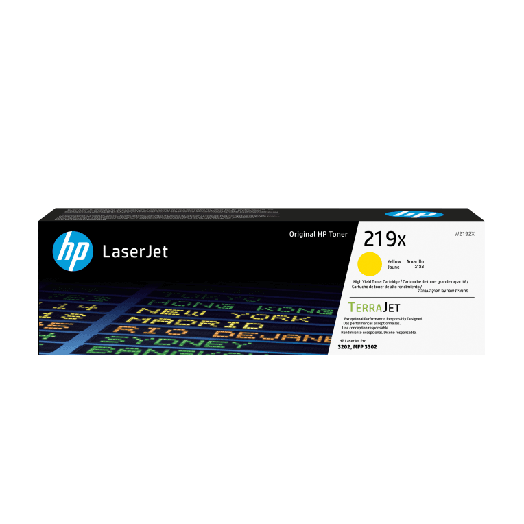 Toner HP 219X Amarillo — imagen 1