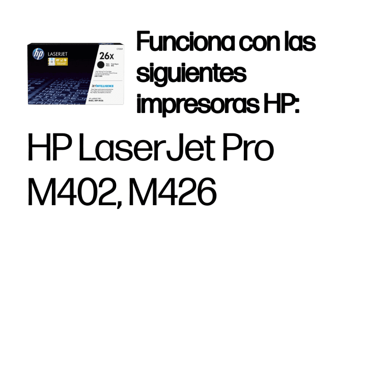 Toner HP 26X Negro miniatura 3