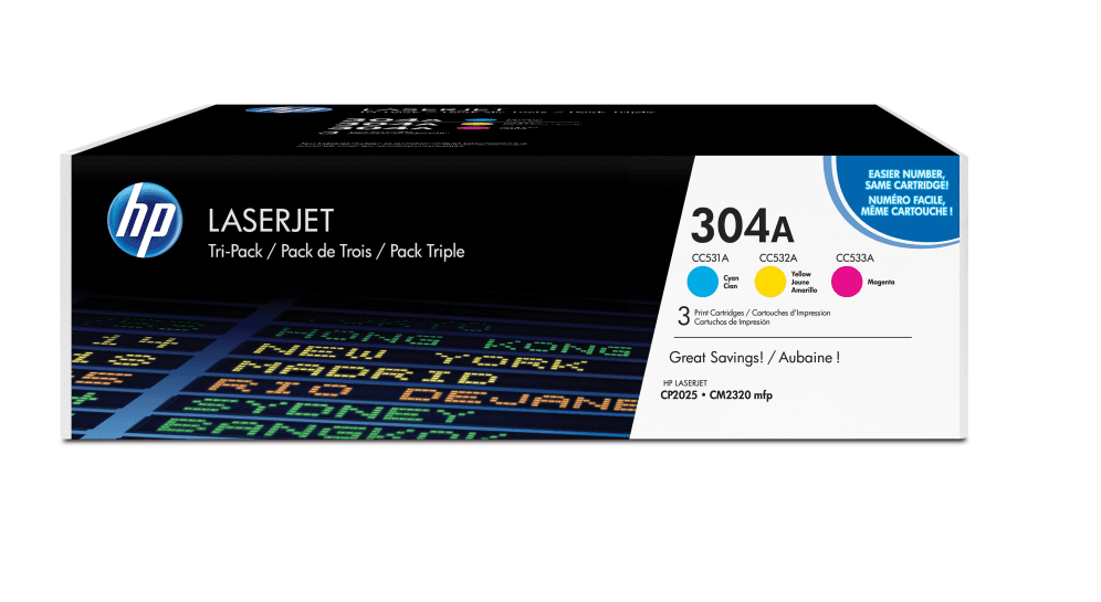Toner HP 304A Pack 3 miniatura 2