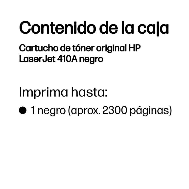 Toner HP 410A Negro 2300Pag miniatura 4