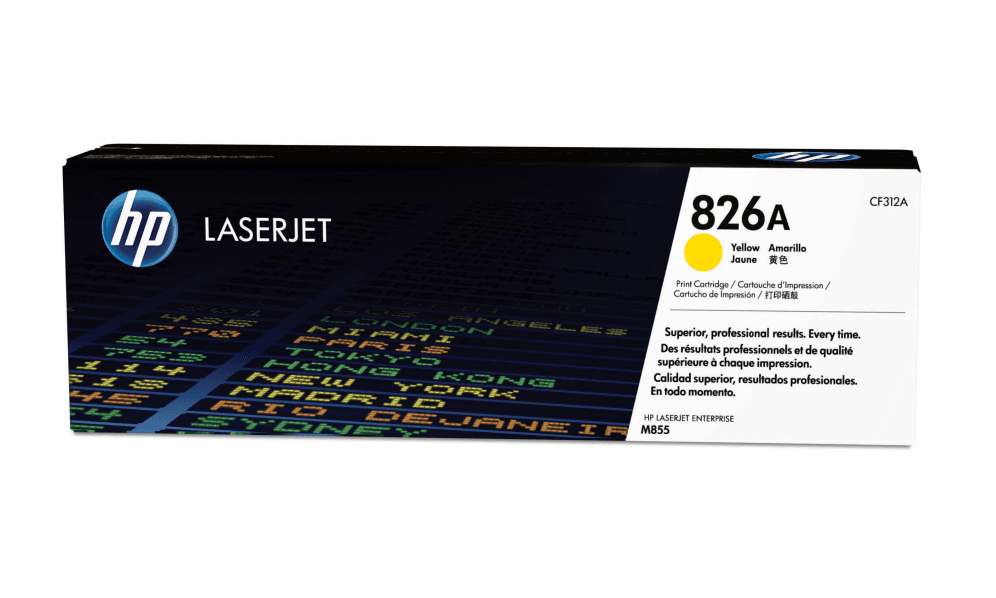 Toner HP 826A Amarillo — imagen 1