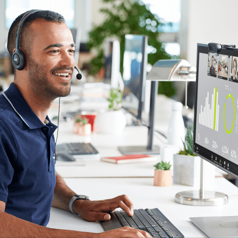 WebCam Logitech C270 HD 1280x720 px Negra miniatura 5