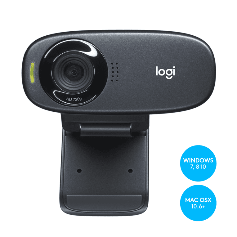 WebCam Logitech C310 HD 1280x720 px Negra miniatura 7