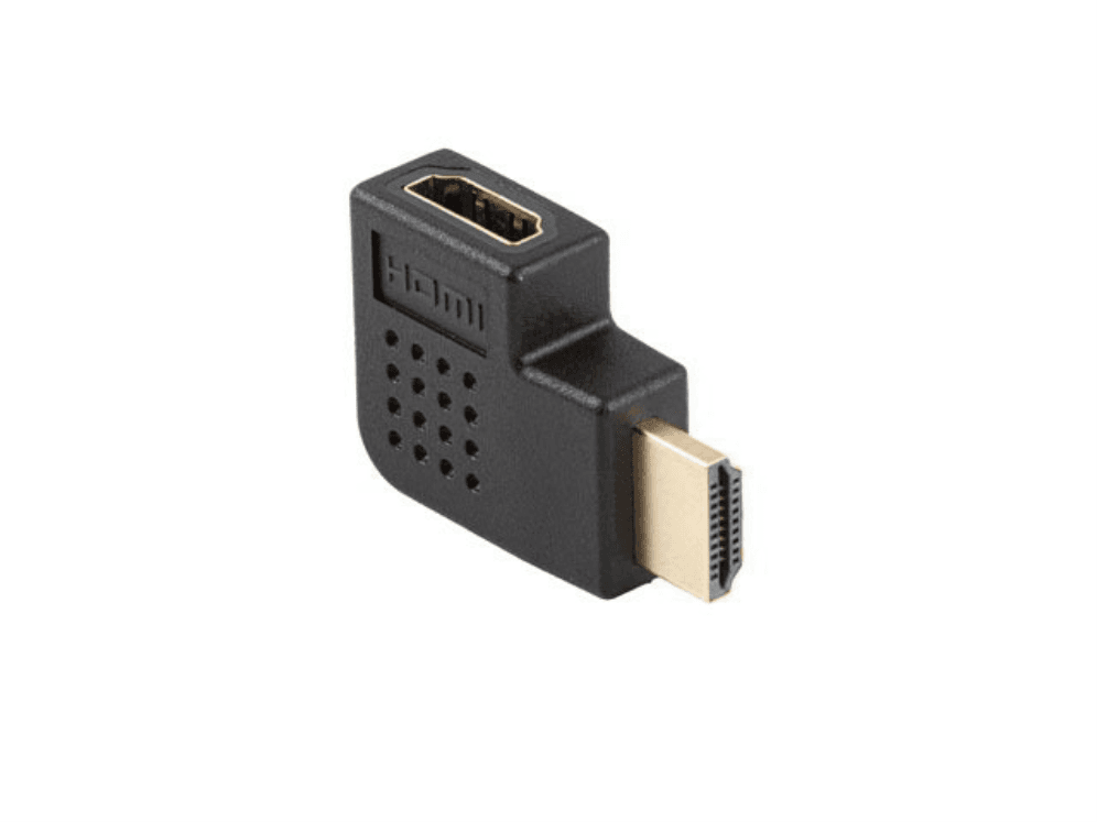 Adaptador 4K Lanberg HDMI(M) a HDMI(H) Angulo Izquierda — imagen 1