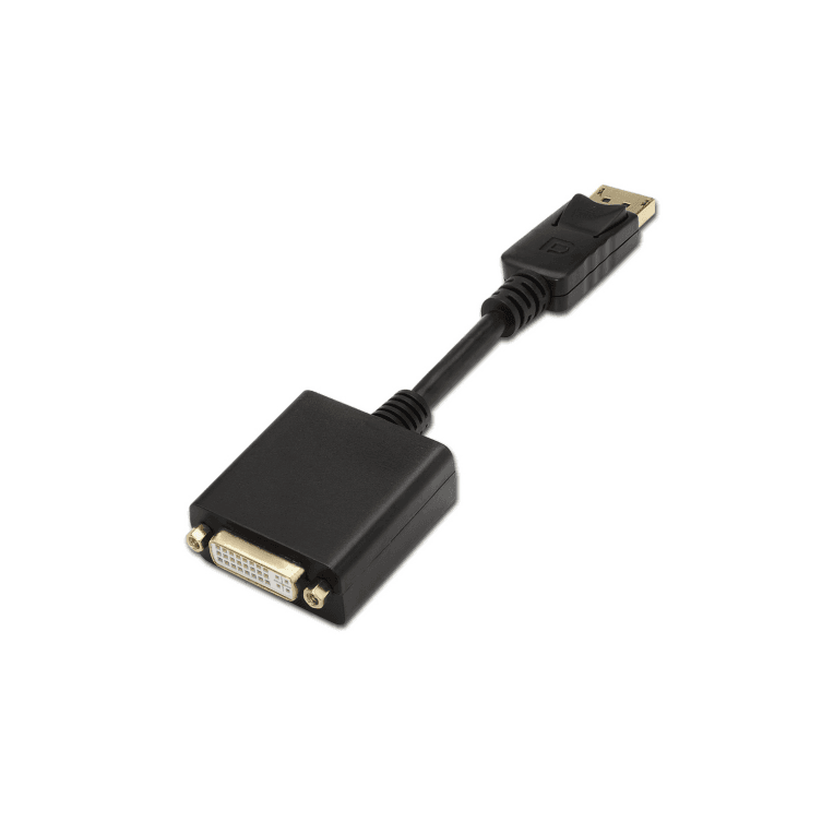 Adaptador Aisens Conversor DisplayPort a DVI Single Link DP/M-DVI/H 15cm — imagen 1