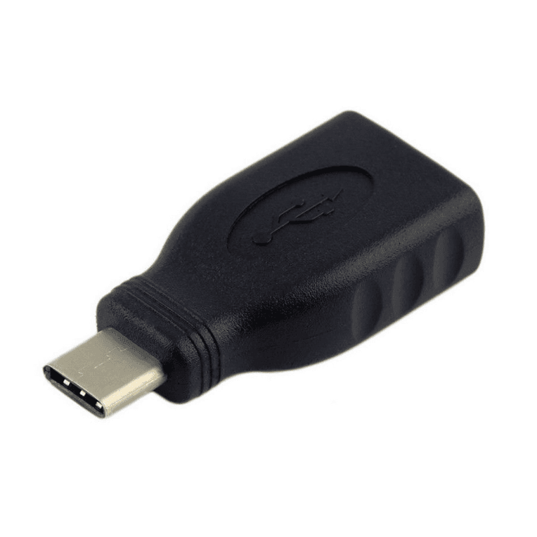 Adaptador Aisens Usb 3.1 Gen1 5Gbps 3A Tipo Usb-C M-A/H Negro — imagen 1