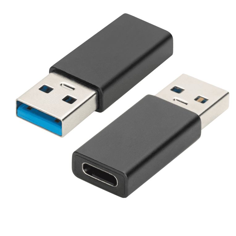 Adaptador Ewent USB 3.2 Gen 1 Tipo A M / USB-C F Cuerpo de Aluminio — imagen 1