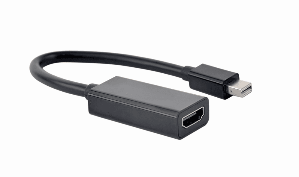 Adaptador Gembird A-mDPM-HDMIF4K-01 Mini DisplayPort a HDMI 4K Negro — imagen 1