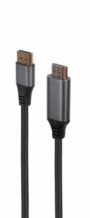 Adaptador Gembird DisplayPort a HDMI Macho Macho 4K V1.2 1,8 "Premium Series" — imagen 1