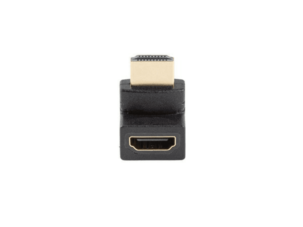 Adaptador Lanberg 4K HDMI(M) A HDMI(H) Angulo Arriba — imagen 1