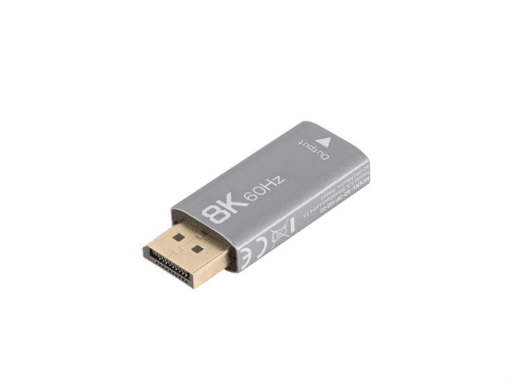 Adaptador Lanberg 8K DisplayPort Macho/HDMI Hembra — imagen 1