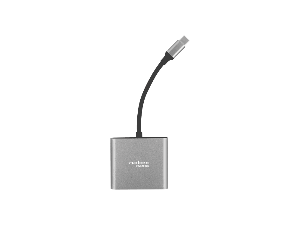 ADAPTADOR NATEC MULTIPUERTO USB-C A USB 3.0 HDMI 4K — imagen 1