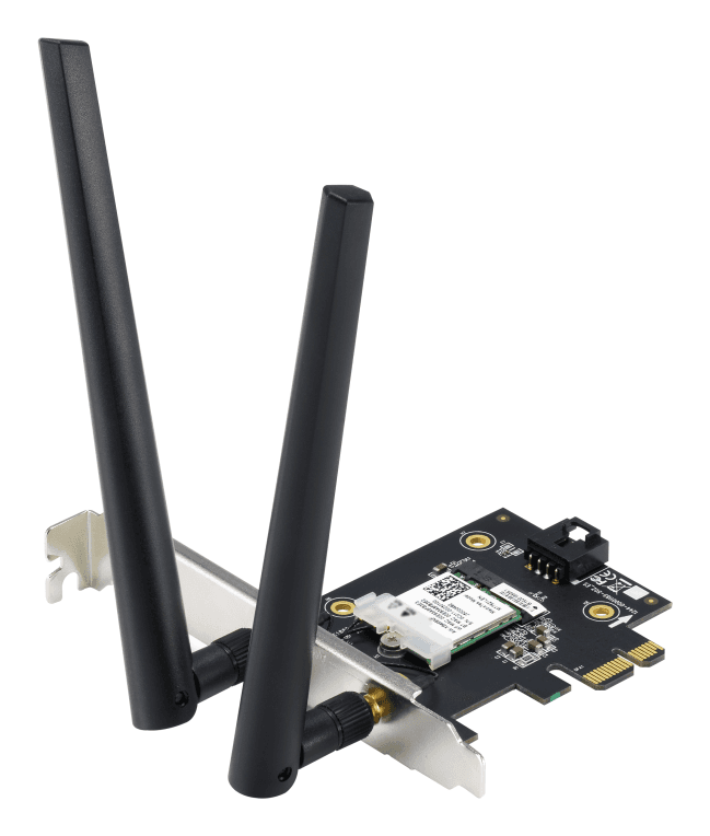 Adaptador Wifi Asus PCE-AX1800 Adaptador PCIe AX1800 Wifi 6 Bluetooth 5.2 — imagen 1