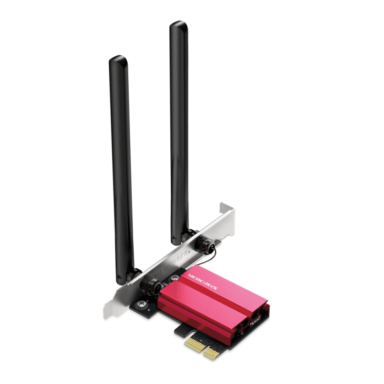 Adaptador Wifi Mercusys MA86XE AXE5400 Triband Wifi6e Bluetooth — imagen 1