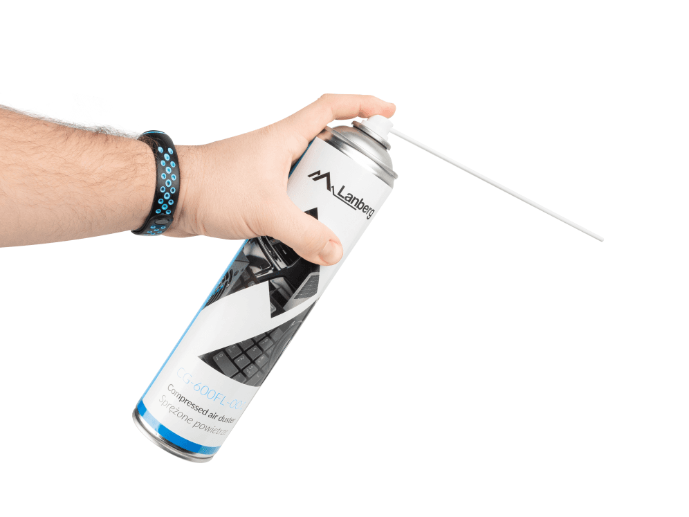 Aire Comprimido Lanberg 600 ml - Limpieza Integral para Tecnología — imagen 1