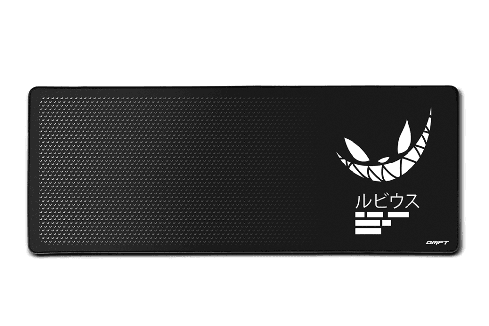 Alfombrilla Gaming Drift Edicion Especial El Rubius Negra XL 900x350x3mm — imagen 1