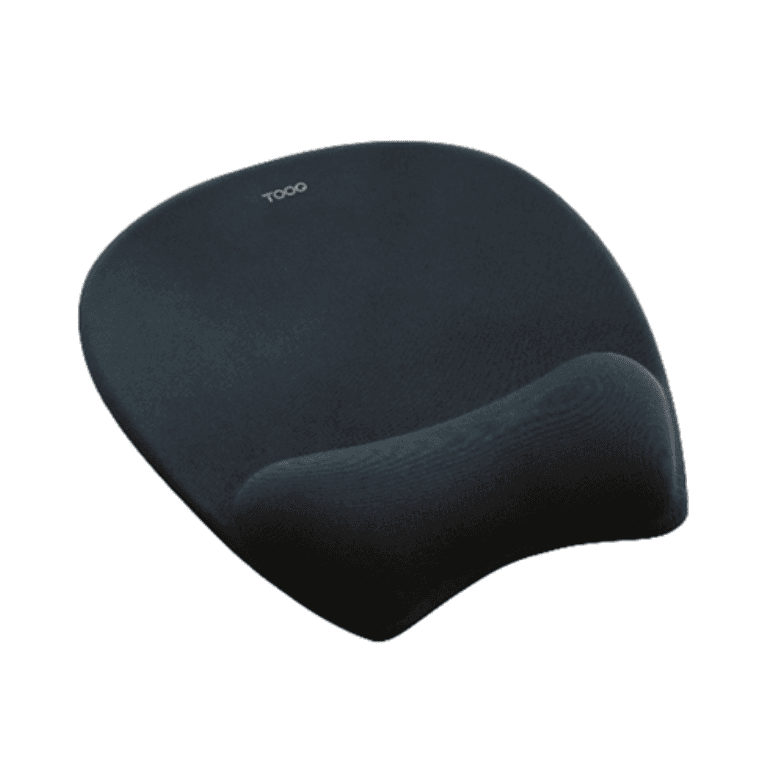 Alfombrilla Gaming Tooq Ergonómica Memory Foam Negro — imagen 1