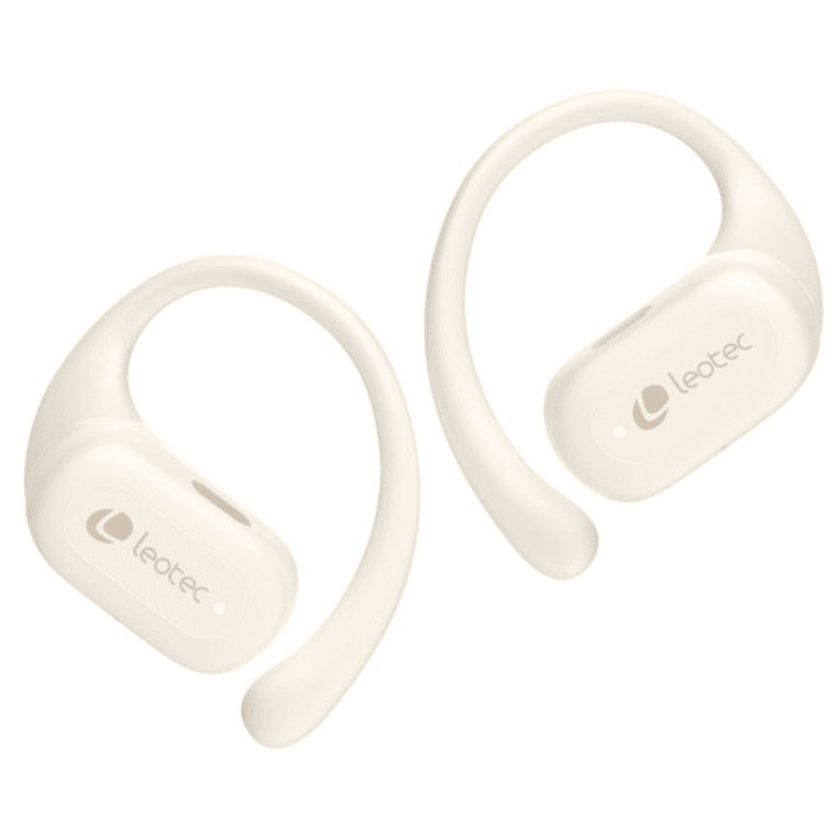Auricular Leotec Earphones Open Air Zenith Sport Beige — imagen 1