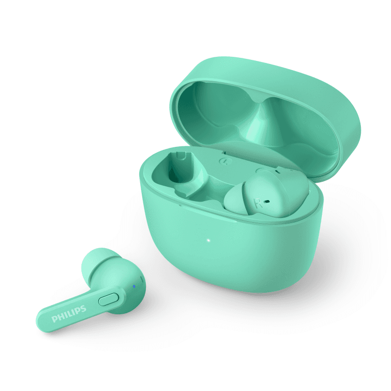 Auricular Philips TAT2206GR/00 True Wireless Verde Microfono Bluetooth — imagen 1