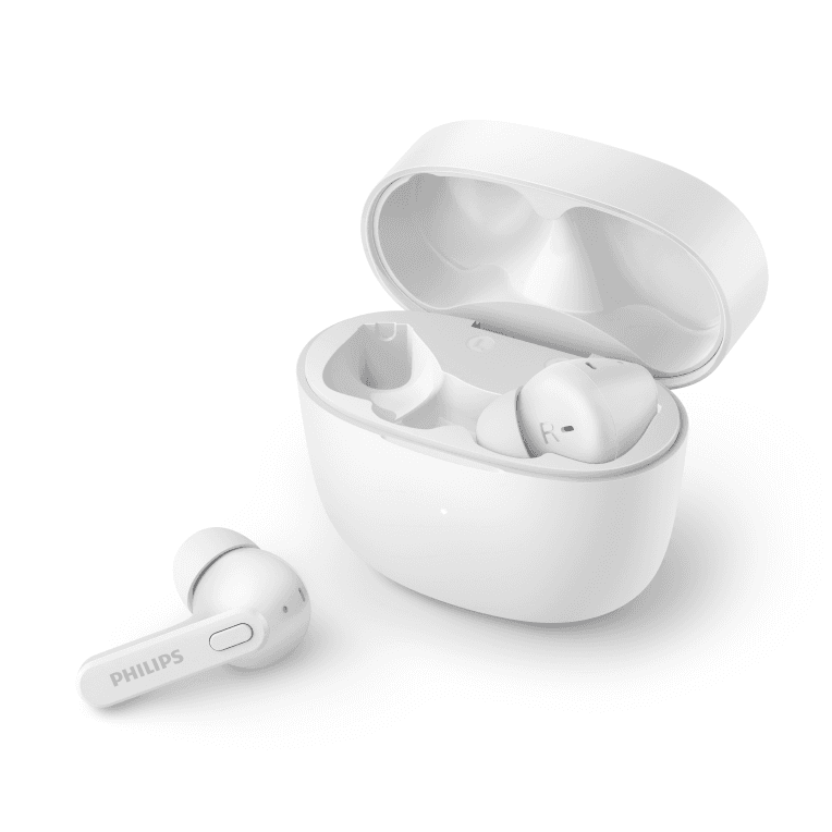 Auricular Philips TAT2206WT/00 True Wireless Blanco Microfono Bluetooth — imagen 1