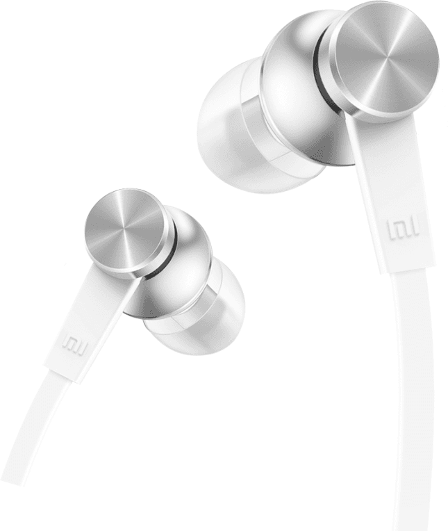 Auricular Xiaomi Mi Basic Plata Microfono Alambricos — imagen 1