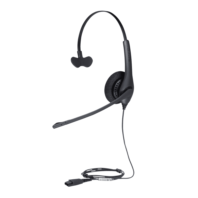 Auriculares Jabra Biz 1500 Cableado De Diadema MonoAural 95Cm Cable — imagen 1