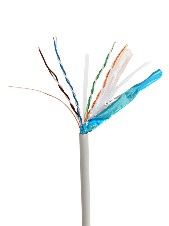 Bobina Cable Gembird Cat6 FTP Premium CCA Solido ECA 305 m — imagen 1