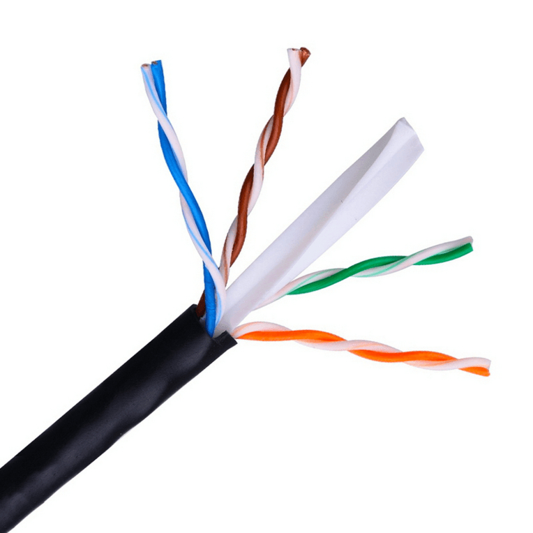Bobina Cable Red Aisens Exterior Impermeable RJ45 Cat.6 UTP 305m Rigido AWG24 — imagen 1