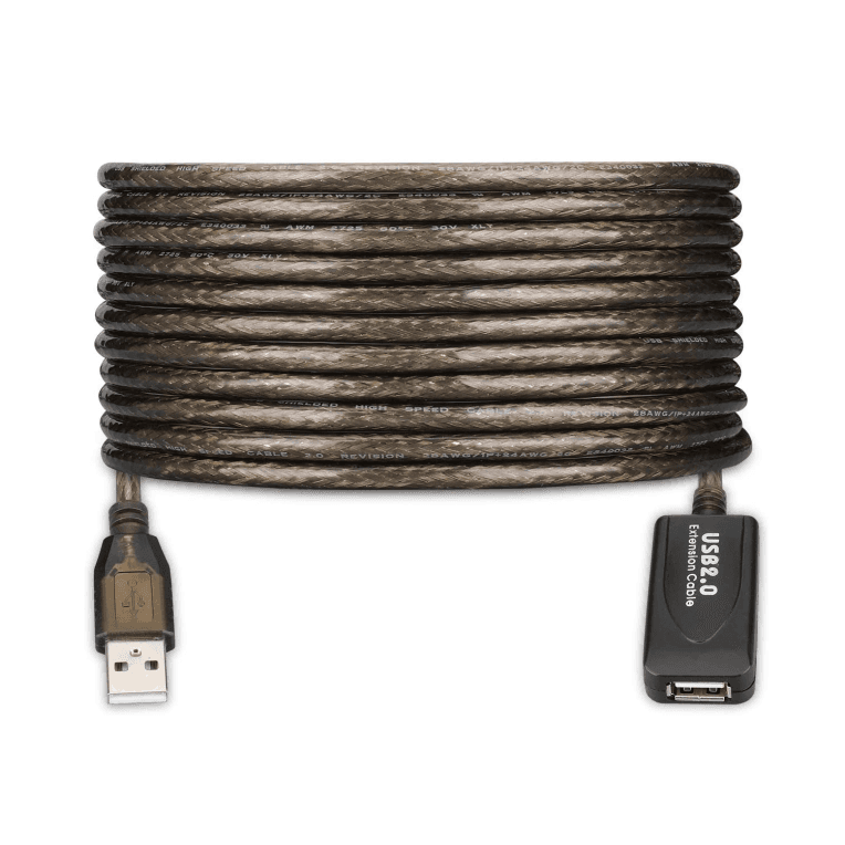 Cable Alargador Ewent USB 2.0 USB-A Amplificación Señal 5m Negro — imagen 1