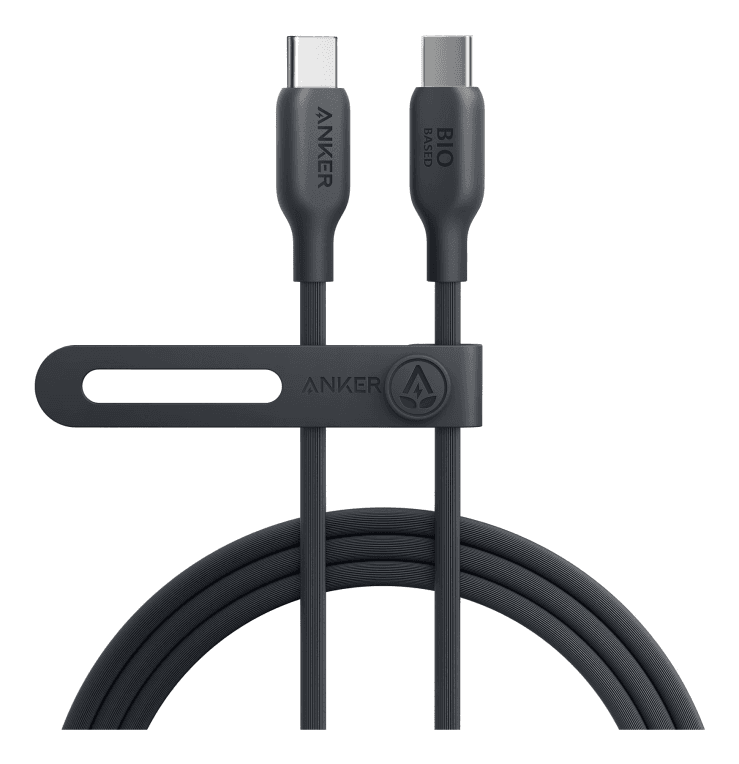 Cable Anker 543 USB-C a USB-C Cable Bio-Based 1.8m 140W Negro — imagen 1
