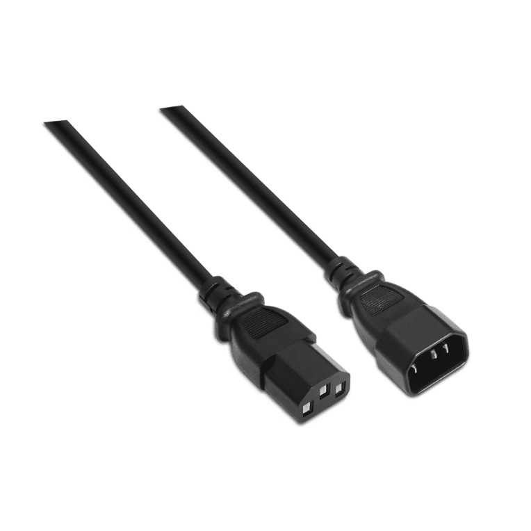 Cable de Alimentación Aisens CPU C13/H-C14/M Negro 1,5mts — imagen 1