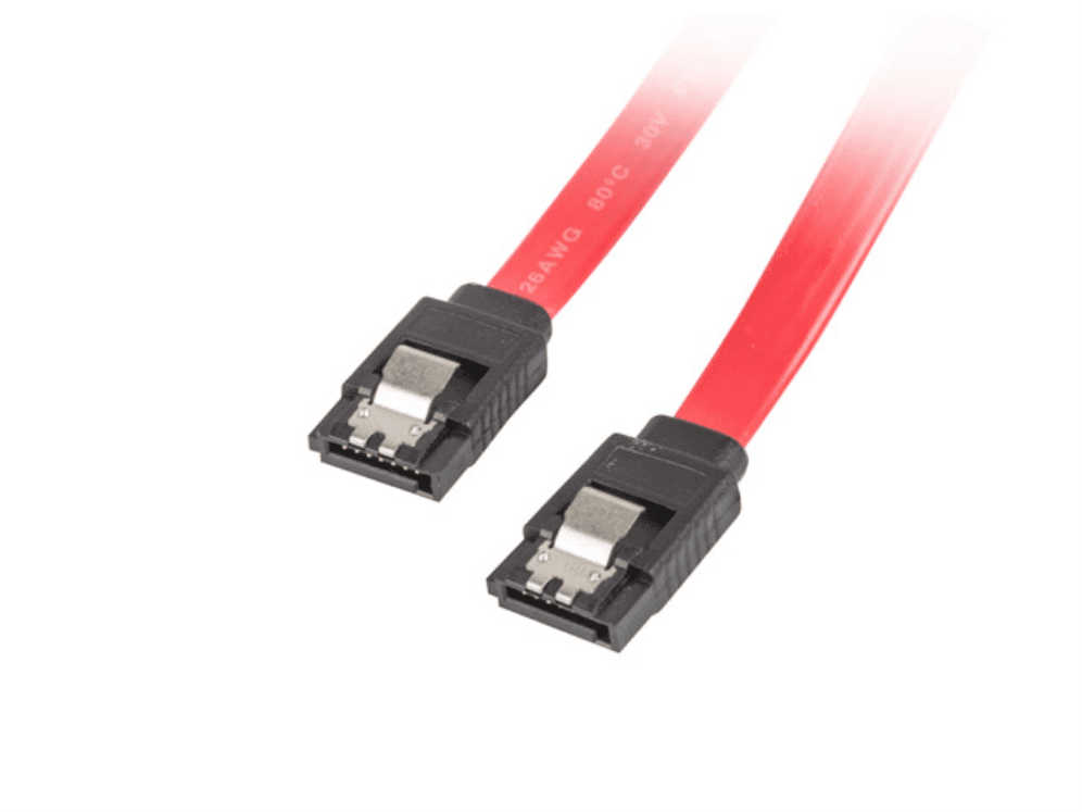 Cable de Datos Lanberg SATA III 6Gb/s Clip Metal 0.5m