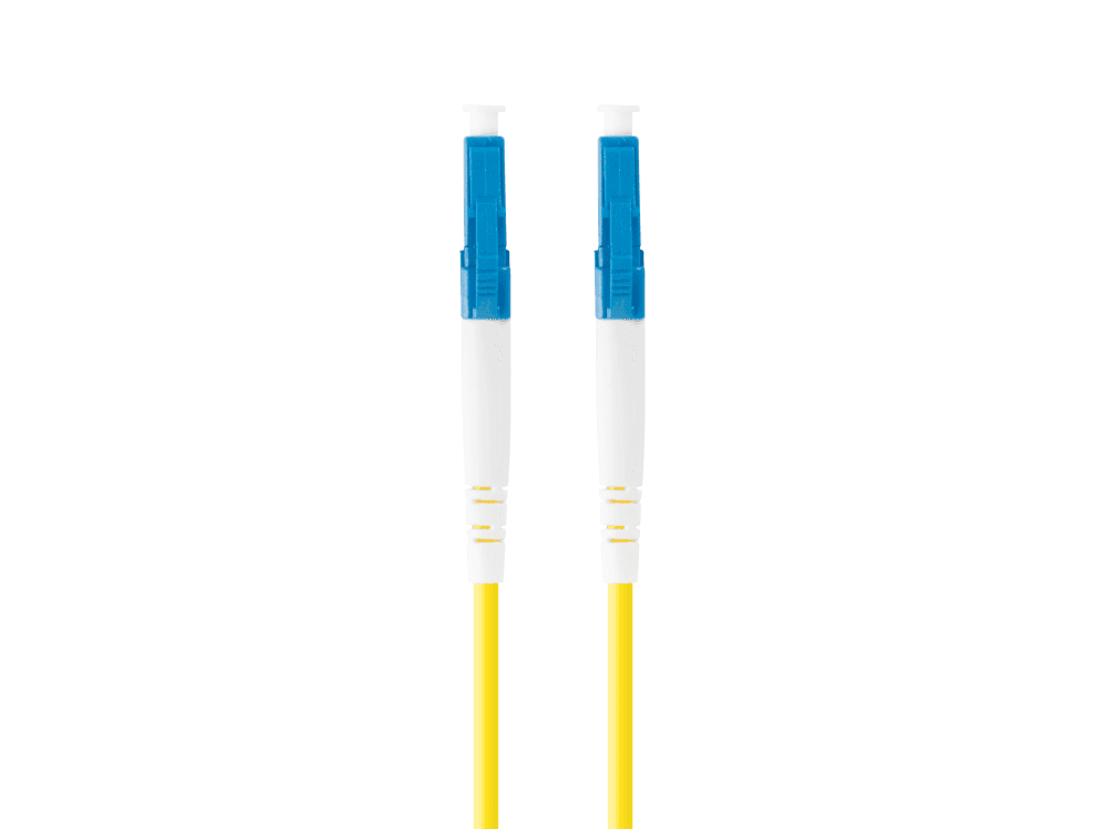 Cable de Fibra Óptica Lanberg 5M Mono LC/UPC-LC/UPC Simplex G657A1 LSZH Amarillo — imagen 1