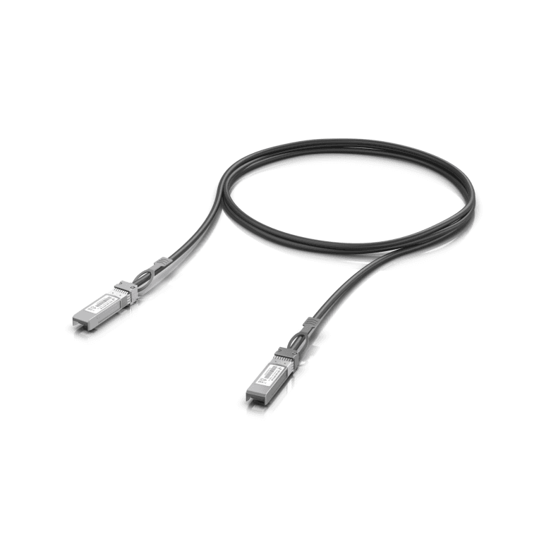 Cable de Fibra Óptica Ubiquiti UACC-DAC-SFP10-1M Direct Attach SFP+ 10G 1M — imagen 1