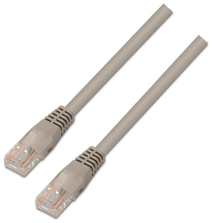 Cable de Red Aisens Latiguillo RJ45 Cat.5E UTP AWG24 Gris 1.5M — imagen 1