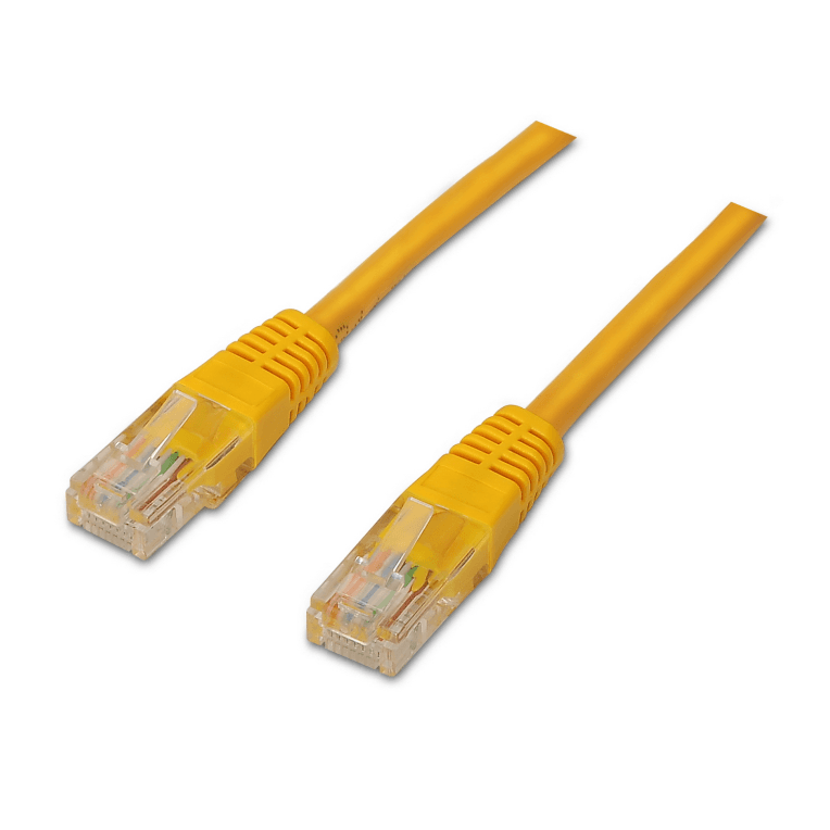 Cable de Red Aisens Latiguillo RJ45 Cat.6 UTP AWG24 Amarillo 2.0m — imagen 1