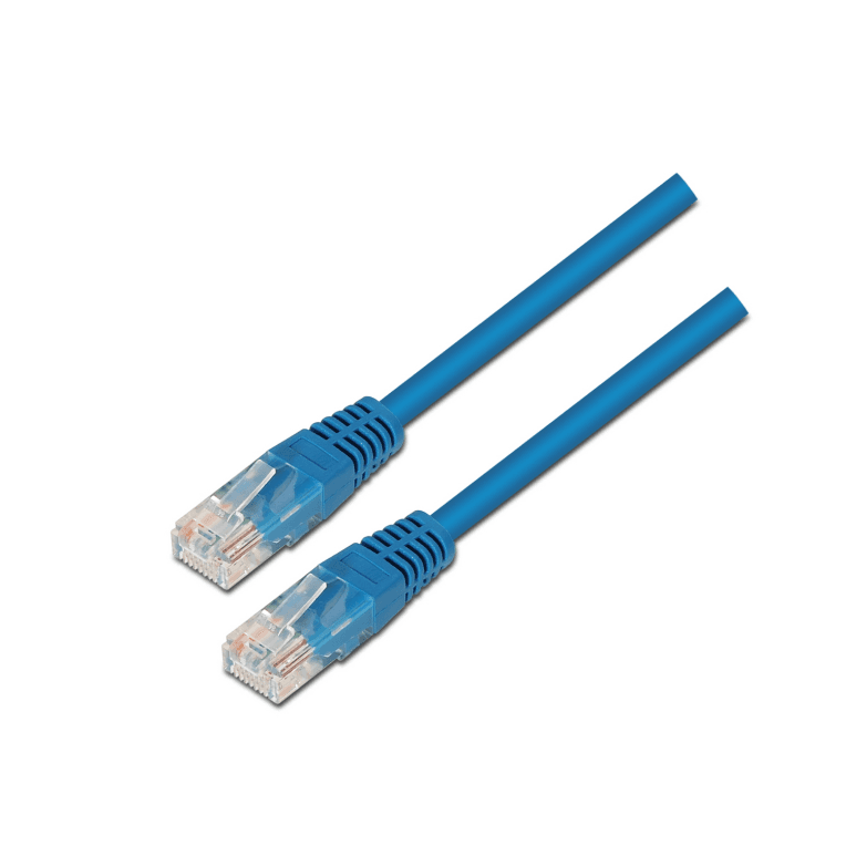 Cable de Red Aisens Latiguillo RJ45 Cat.6 UTP AWG24 Azul 1.0m — imagen 1