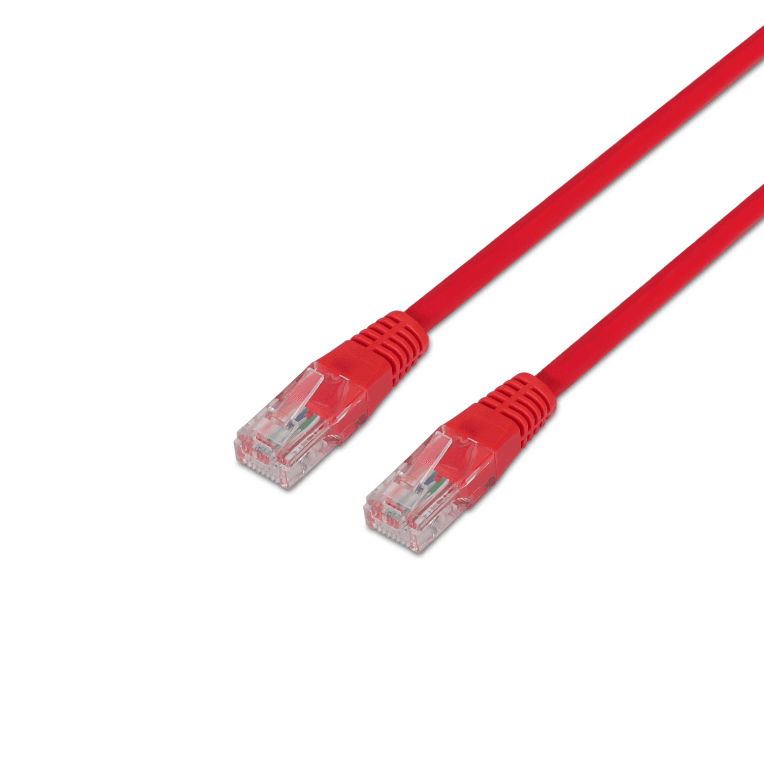 Cable de Red Aisens Latiguillo RJ45 Cat.6 UTP AWG24 Rojo 3.0m — imagen 1