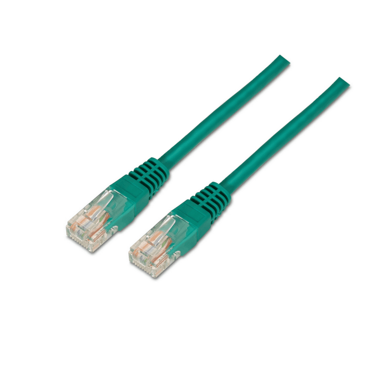 Cable de Red Aisens Latiguillo RJ45 Cat.6 UTP AWG24 Verde 3.0m — imagen 1
