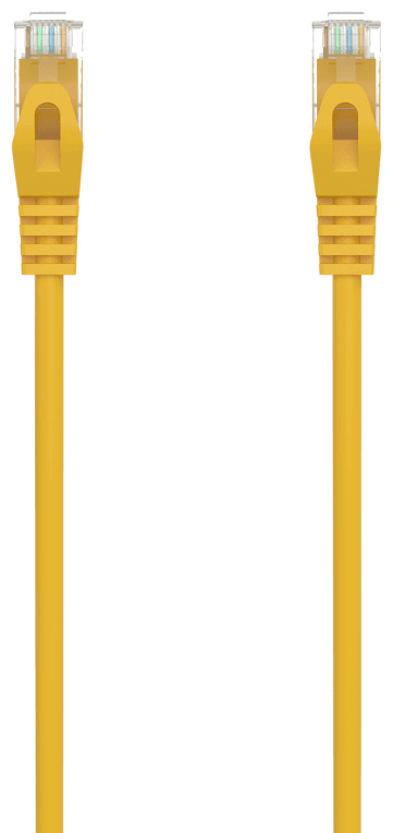Cable de Red Aisens Latiguillo RJ45 LSZH Cat.6A UTP AWG24 0.5m Amarillo — imagen 1