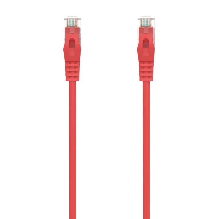 Cable de Red Aisens Latiguillo RJ45 LSZH Cat.6A UTP AWG24 1.0m Rojo — imagen 1