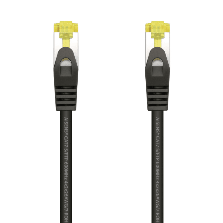 Cable de Red Aisens Latiguillo RJ45 LSZH Cat.7 SFTP PIMF 2.0m Negro — imagen 1