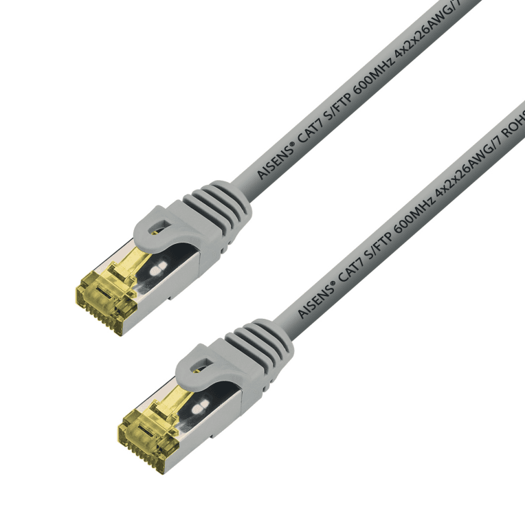 Cable de Red Aisens Latiguillo RJ45 LSZH Cat.7 SFTP PIMF 3.0m Gris — imagen 1