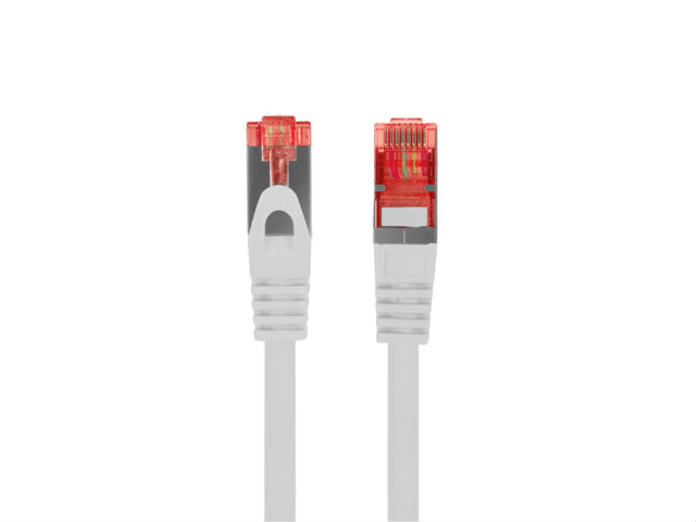 Cable de Red Lanberg Latiguillo Cat.6 S/FTP LSZH CU 3M Gris Fluke Passed — imagen 1