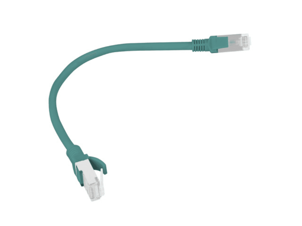 Cable de Red Lanberg Latiguillo Cat.6 UTP 0.25m Verde Fluke Passed — imagen 1