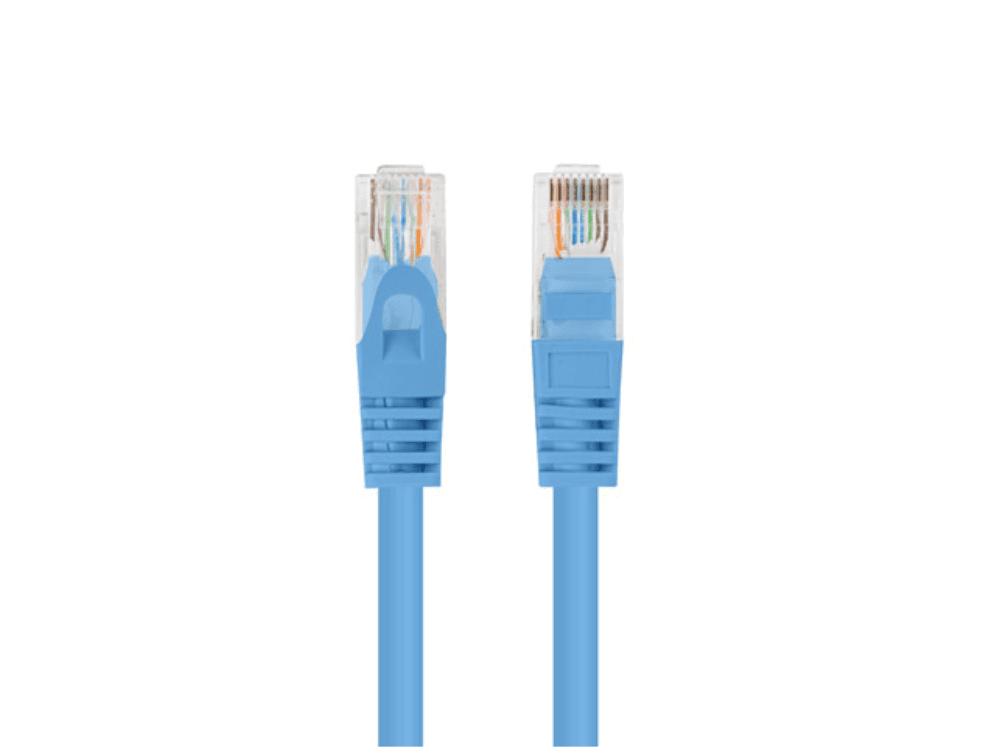 Cable de Red Lanberg Latiguillo Cat.6 UTP 7.5m Azul Fluke Passed — imagen 1